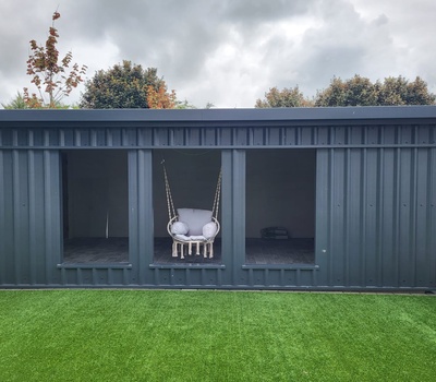 Garden shed finished
